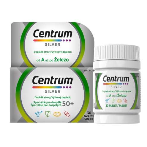 Centrum multivitamín SILVER 50+ 30 tablet